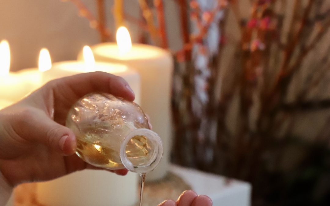 Les huiles végétales de massage